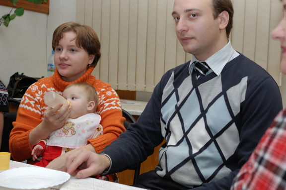 На дене рождения бабушки Аллы
